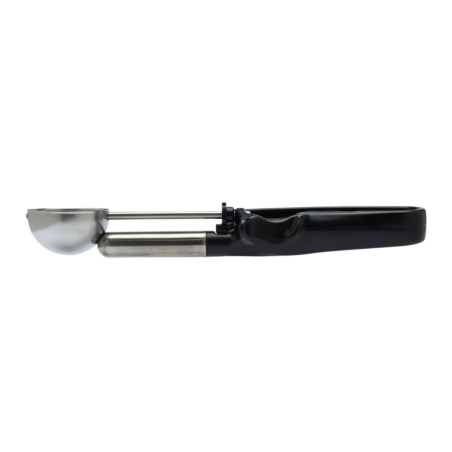 EXTENDED Size 30 Black, Commercial Food Disher Scoop, Professional Gelato Scoop, Ice Cream Digger, Bowl Dia. 1-3/4" (4.6CM), Bowl Capacity 1.03 oz.