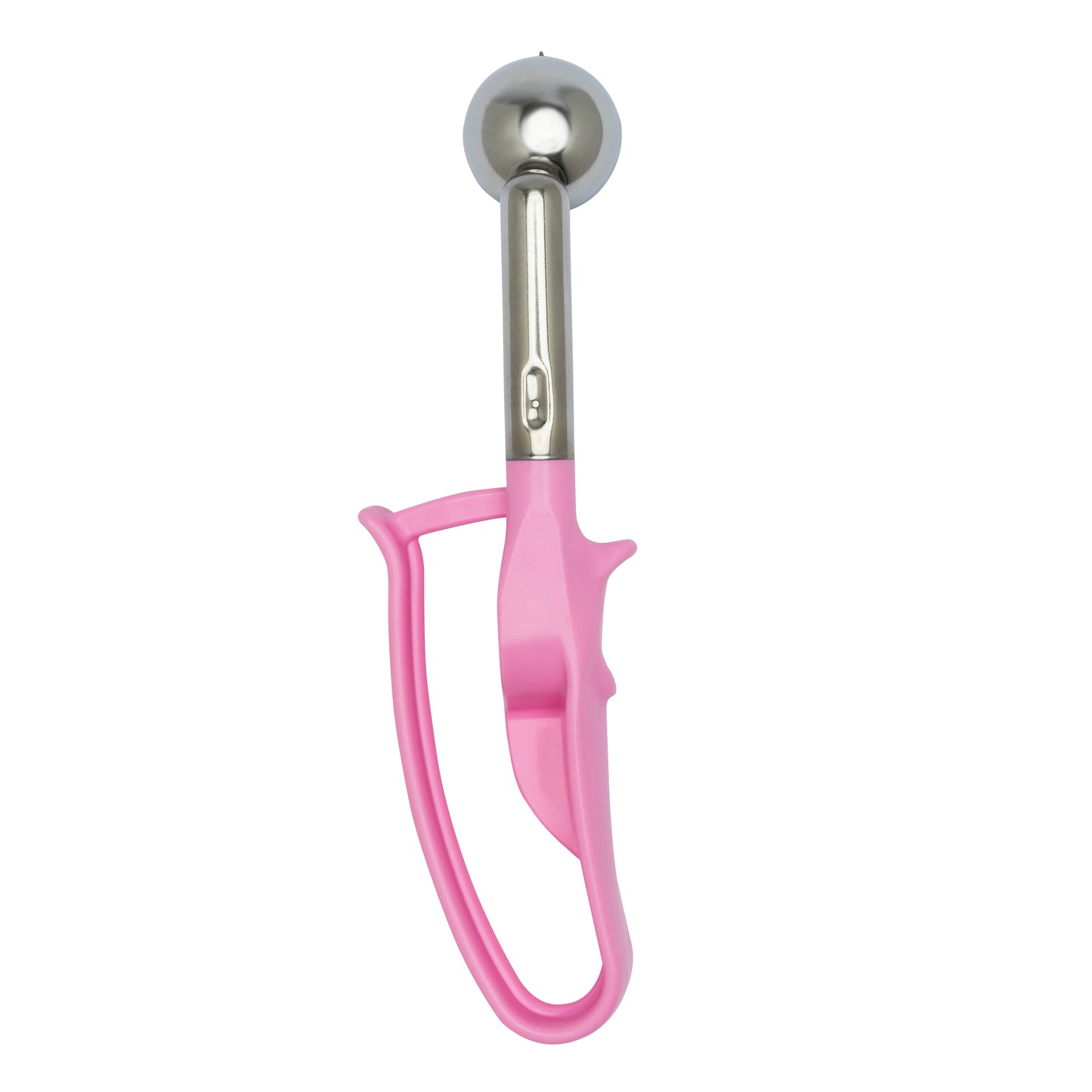EXTENDED Size 60 Pink, Professional Fruit Scoop, Falafel Scoop, Heavy-Duty Portioner, Bowl Dia. 1-7/16" (3.6CM), Bowl Capacity 0.53 oz.