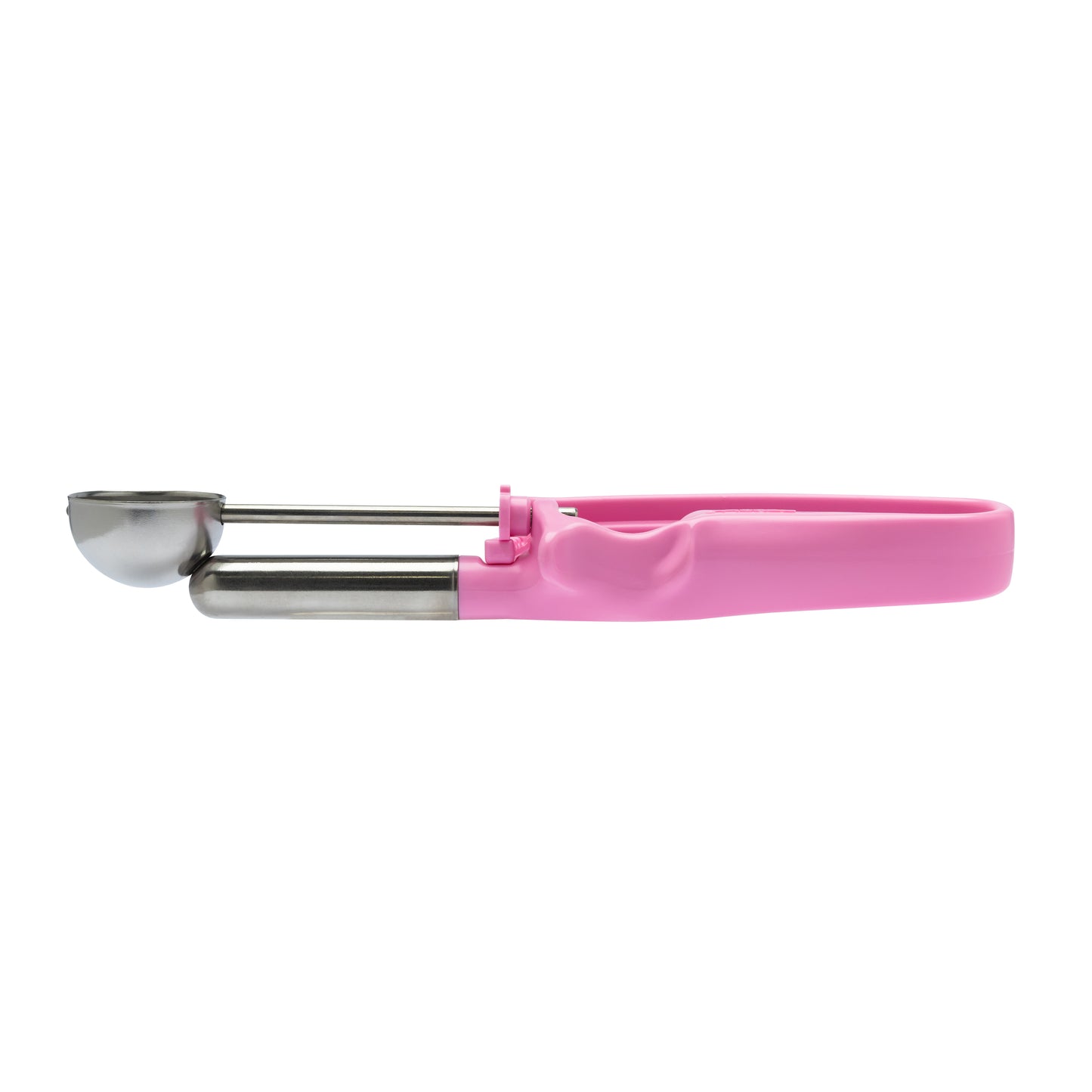 EXTENDED Size 60 Pink, Professional Fruit Scoop, Falafel Scoop, Heavy-Duty Portioner, Bowl Dia. 1-7/16" (3.6CM), Bowl Capacity 0.53 oz.