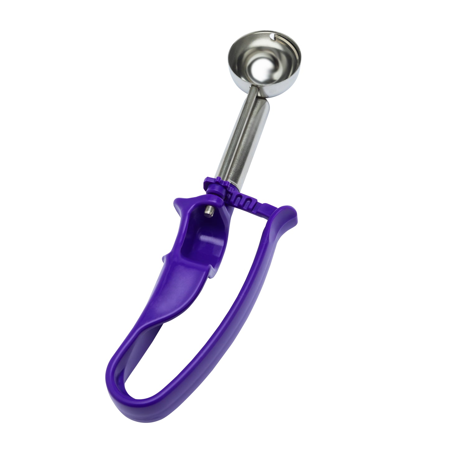 EXTENDED Size 40 Orchid, Commercial Food Disher Scoop, Heavy-Duty Portioner, Bowl Dia. 1-9/16" (4.0CM), Bowl Capacity 0.71 oz.