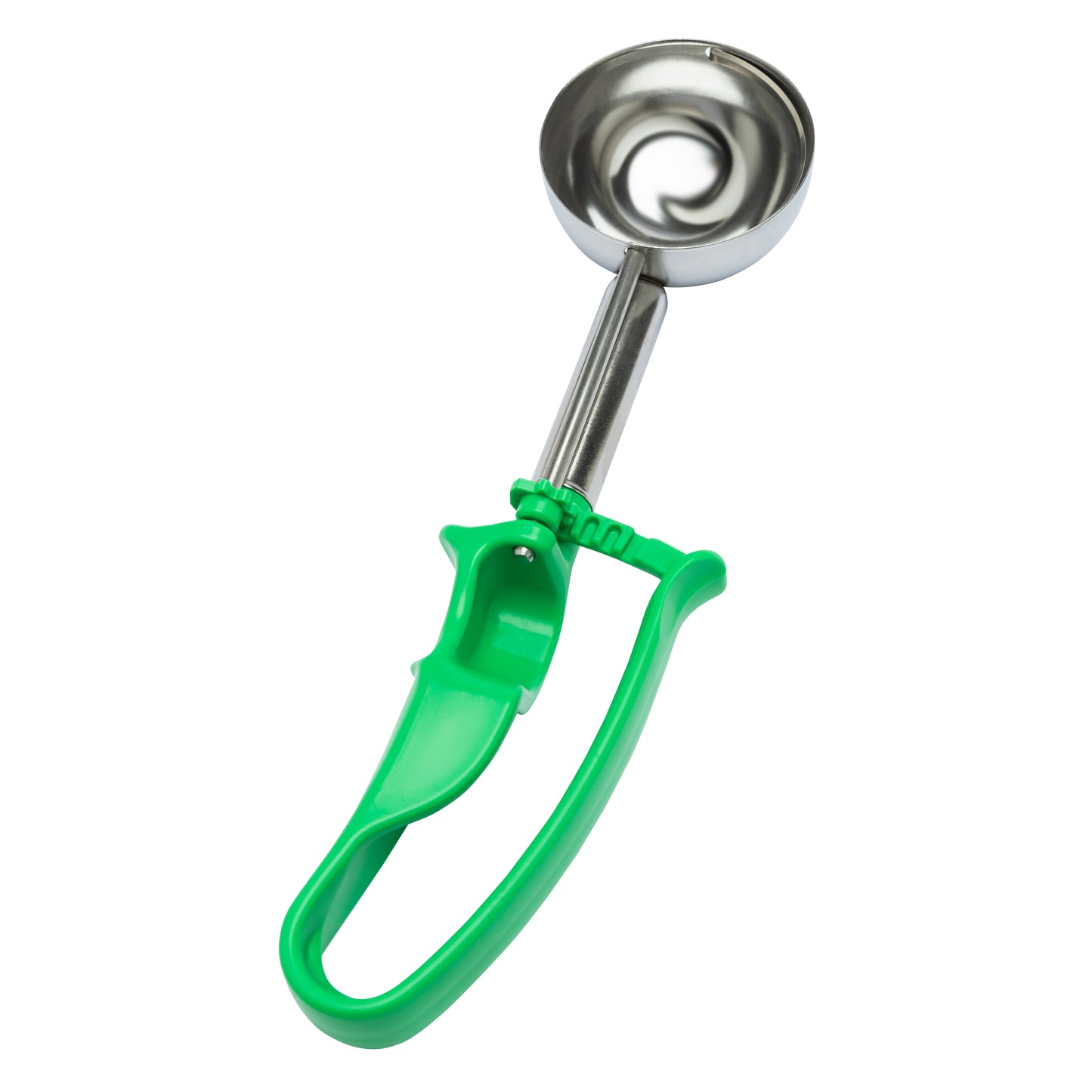 EXTENDED Size 12 Green, Commercial Food Disher, Food Portioner, Bowl Dia. 2-1/2" (6.4CM), Bowl Capacity 2.78 oz.