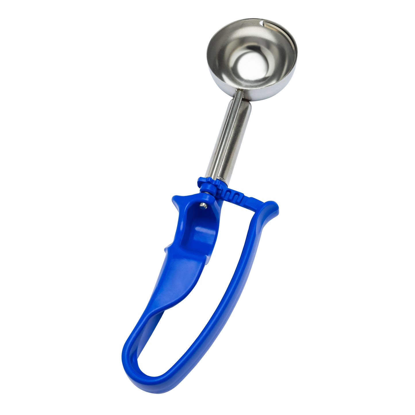 EXTENDED Size 16 Blue, Commercial Food Disher Scoop, Best-Rated Disher, 2 oz. Scoop, Bowl Dia. 2-1/4" (5.7CM), Bowl Capacity 2.07 oz.